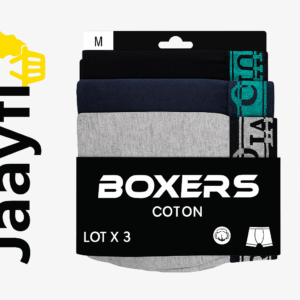 Boxer Homme en Coton – Confort & Maintien Optimal